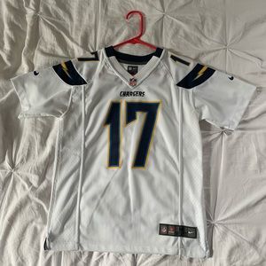 Los Angeles Chargers RIVERS Jersey - boys medium